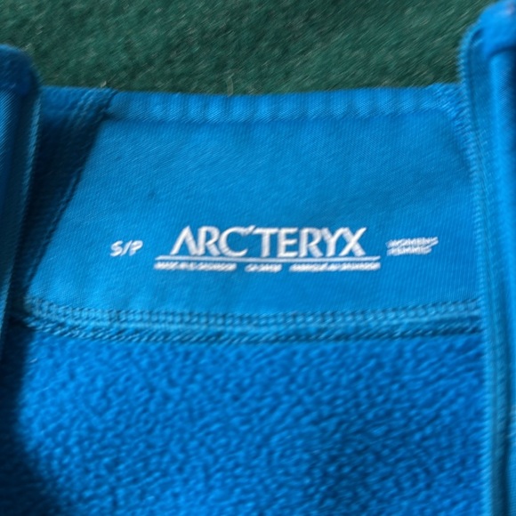Arc’Teryx Women’s Quarter Zip Fleece Blue Pullover Size Small - Picture 9 of 12